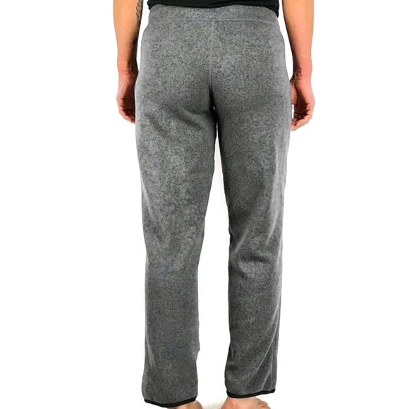 Reebok Hi-Waist Wide Leg Unisex Sweatpants Size XSmall Zip Pockets Grey - Picture 4 of 5